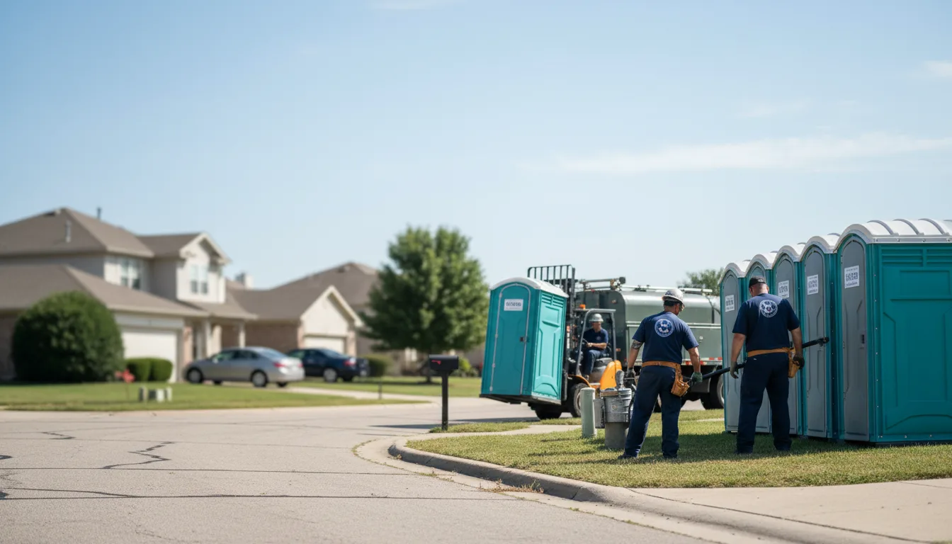Porta Potty Rental in Nebo, IL near me